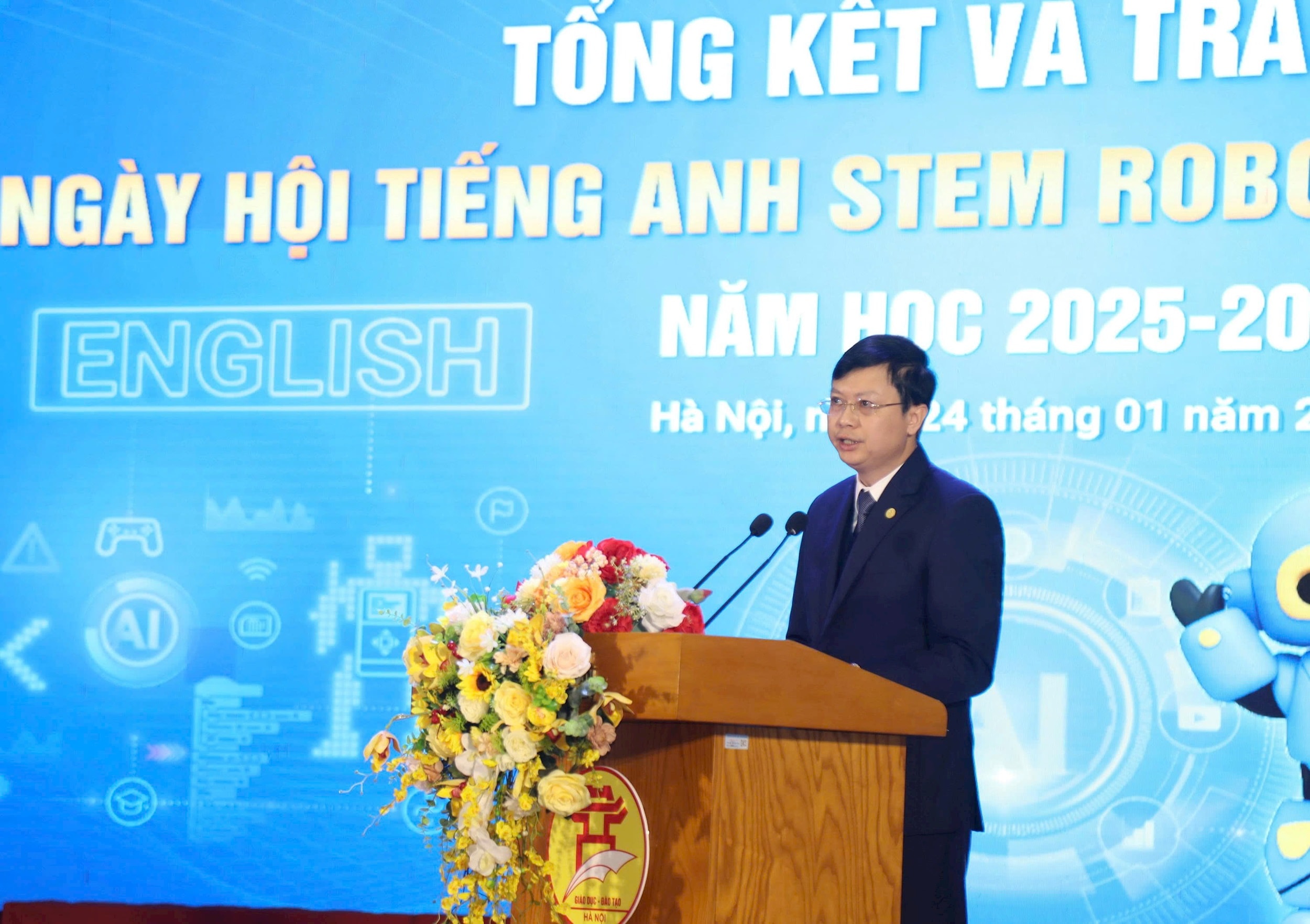 Nhấn vào ảnh để phóng to Giám đốc Sở Giáo dục và Đào tạo Hà Nội Nguyễn Văn Hiền. Ảnh: Lê Nguyễn.