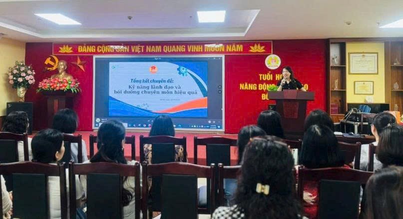 Hà Nội: 200 cán bộ quản lý cấp học mầm non hoàn thành khóa tập huấn nâng cao năng lực lãnh đạo trường học