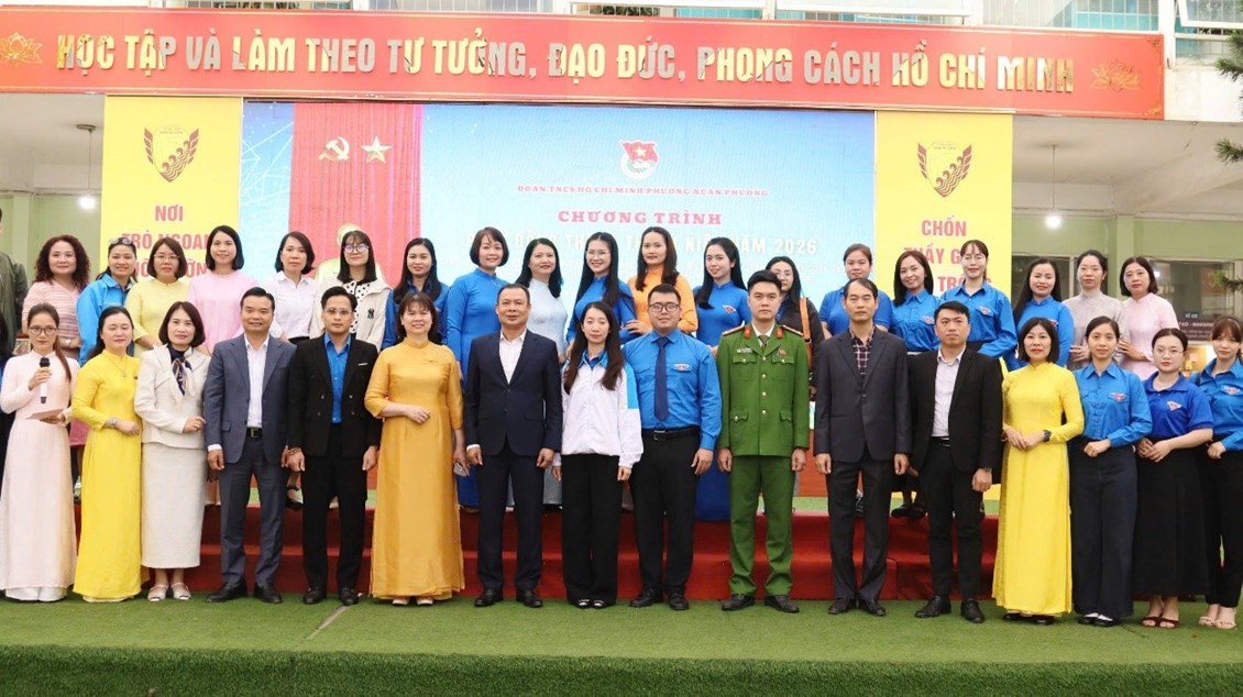 Tuổi trẻ THCS Nam Từ Liêm hưởng ứng Tháng thanh niên năm 2026